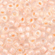 Miyuki rocailles Perlen 6/0 - Pearlized effect salmon pink 6-4604